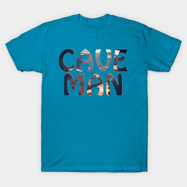 CAVE MAN T-Shirt by afternoontees